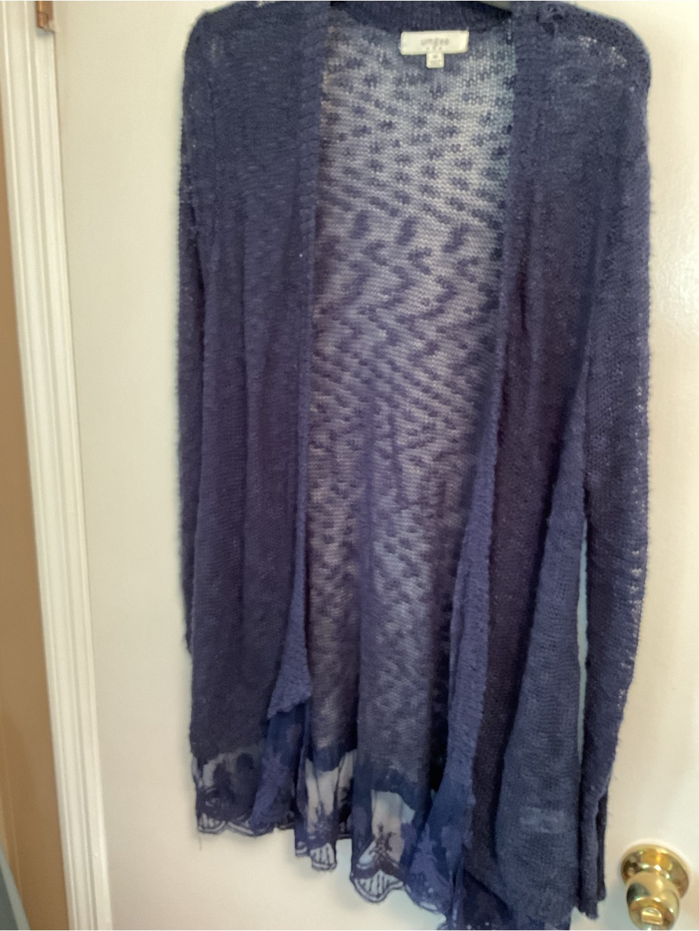 Umgee
Soft Knit Open-Front Cardigan - Blue